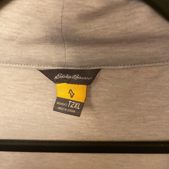 Women’s T2XL Eddie Bauer Open, Drape, Cardigan - Picture 3 of 5